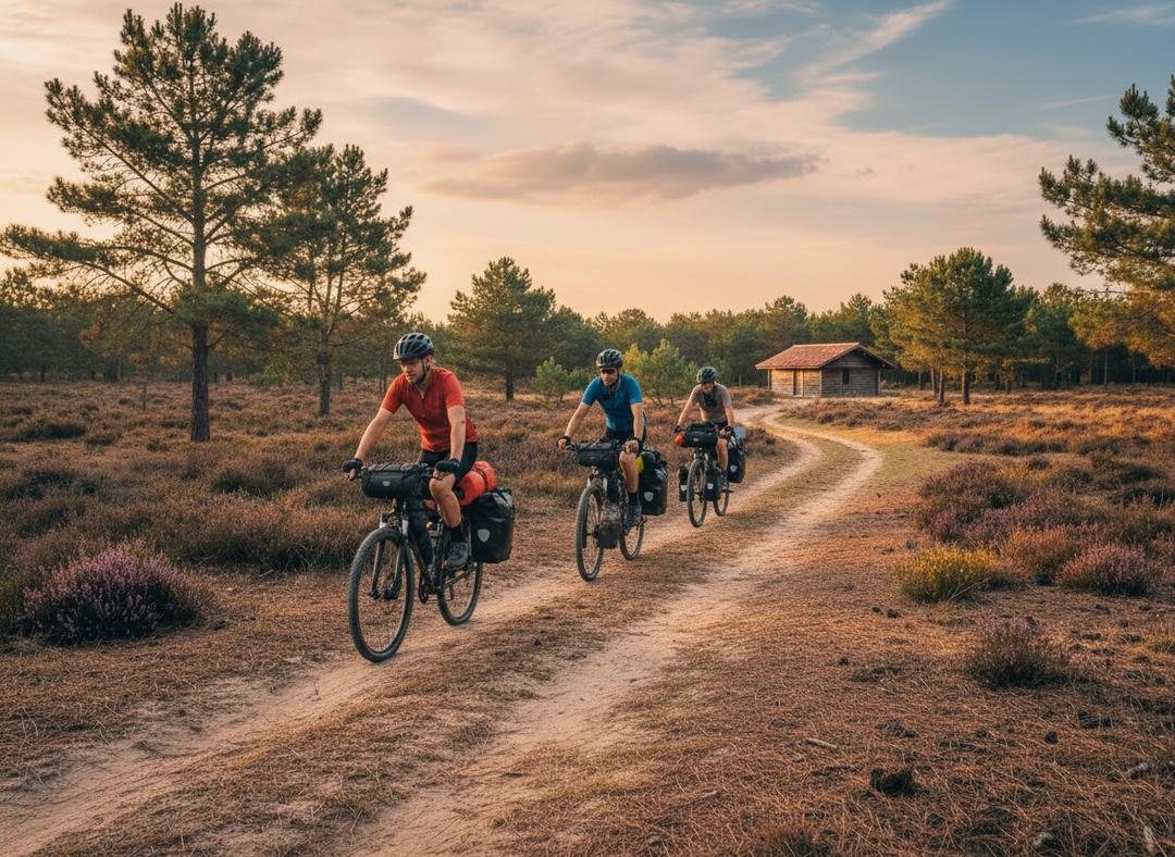 Jour 2 : D'Arjuzanx à l'écomusée de Marquèze (30km/50d+)