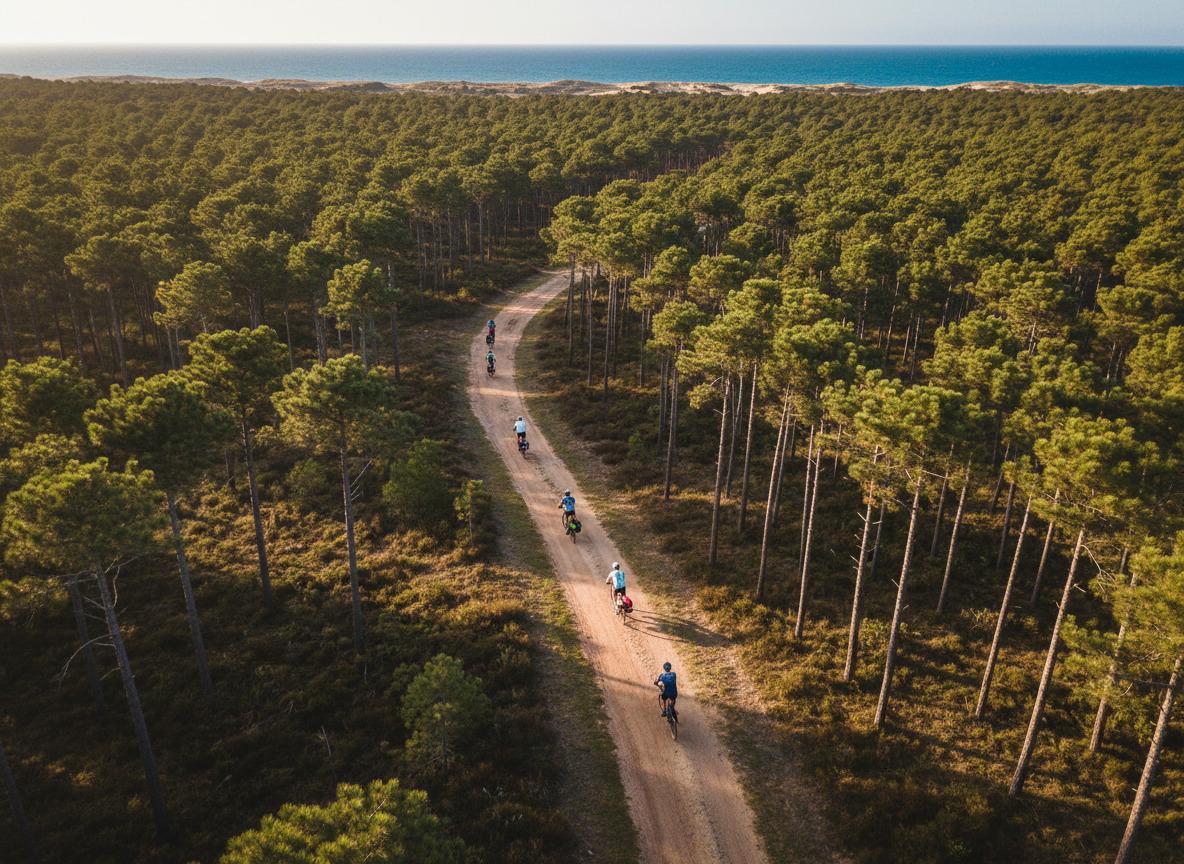 Au Cœur des Landes  L'Évasion de 7 Jours à Vélo - Contis