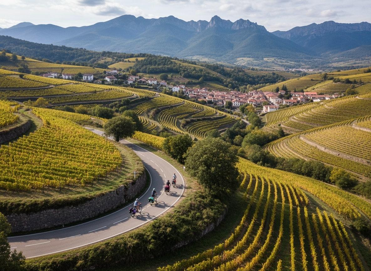 Circuit 7 jours à vélo  La traversée du Pays Basque par ses villages pittoresques - Irouleguy