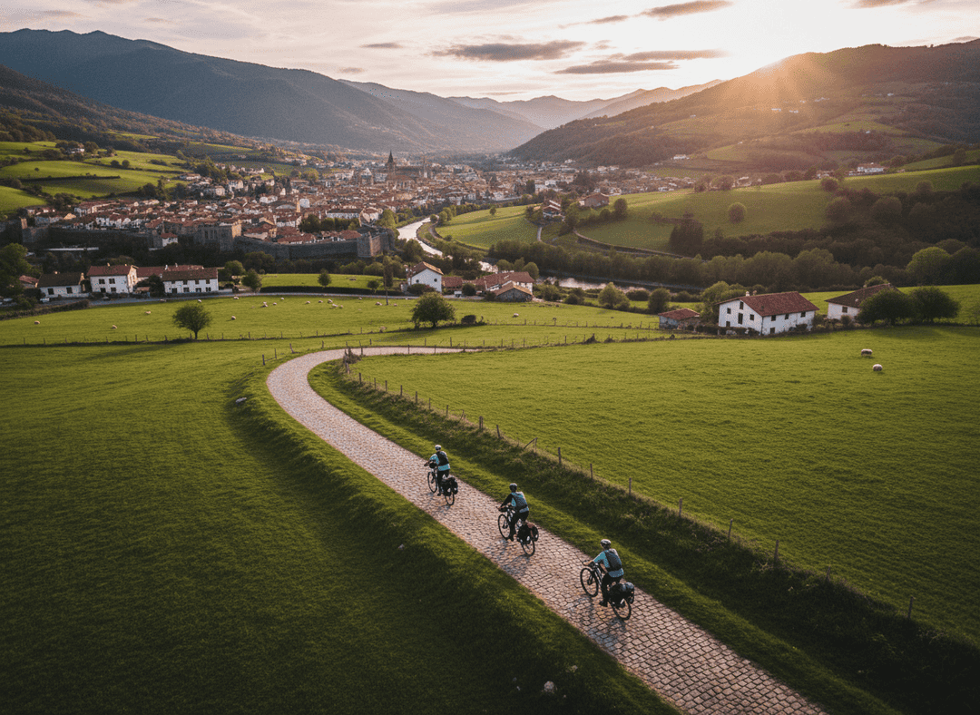 Jour 1 : de Dax à Urt (49km / 160d+)
