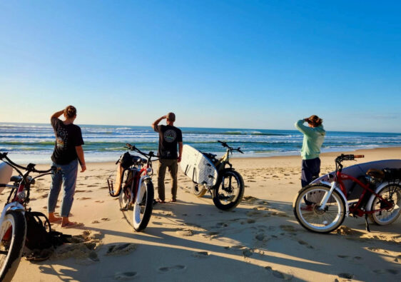 Surfcamp à vélo dans le sud ouest de la France