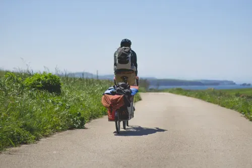 Voyage en vélo dans le sud ouest - Bikepacking